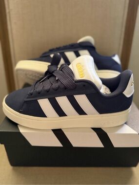Adidas Alpha Court suede Navy Blue
